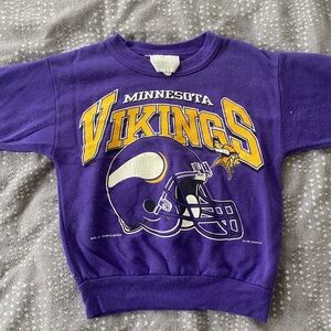 Vintage 90s Minnesota Vikings sweatshirt 4T